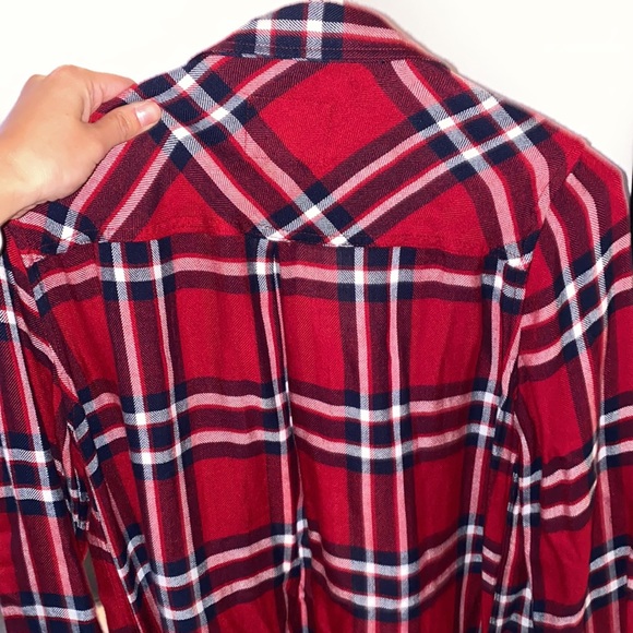 Rails Hunter Top Carmine/Navy/White - Picture 5 of 5